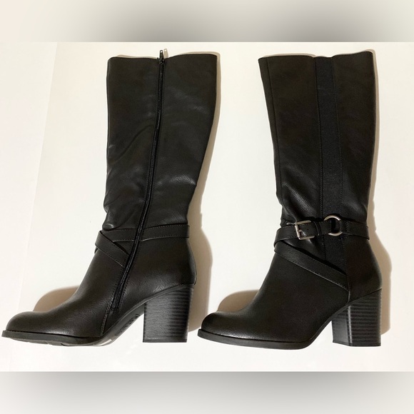 SOUL Naturalizer Black Timber Synthetic Boots - Picture 6 of 15